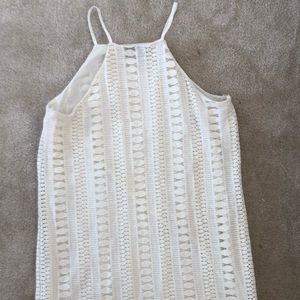 White Lace Summer Dress